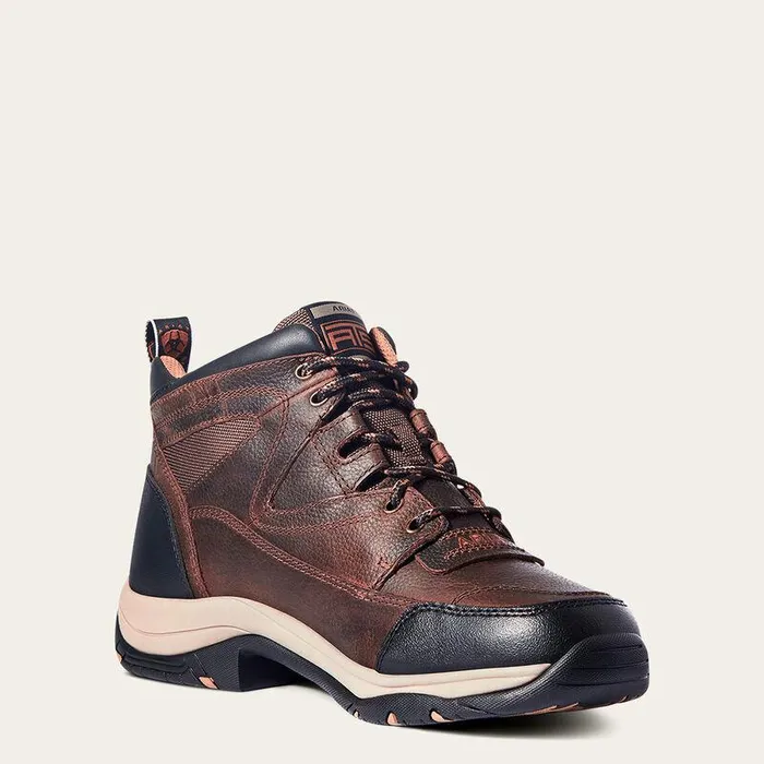 Men Hiking Boots and Shoes Ariat Terrain Brown Oiled Rowdy