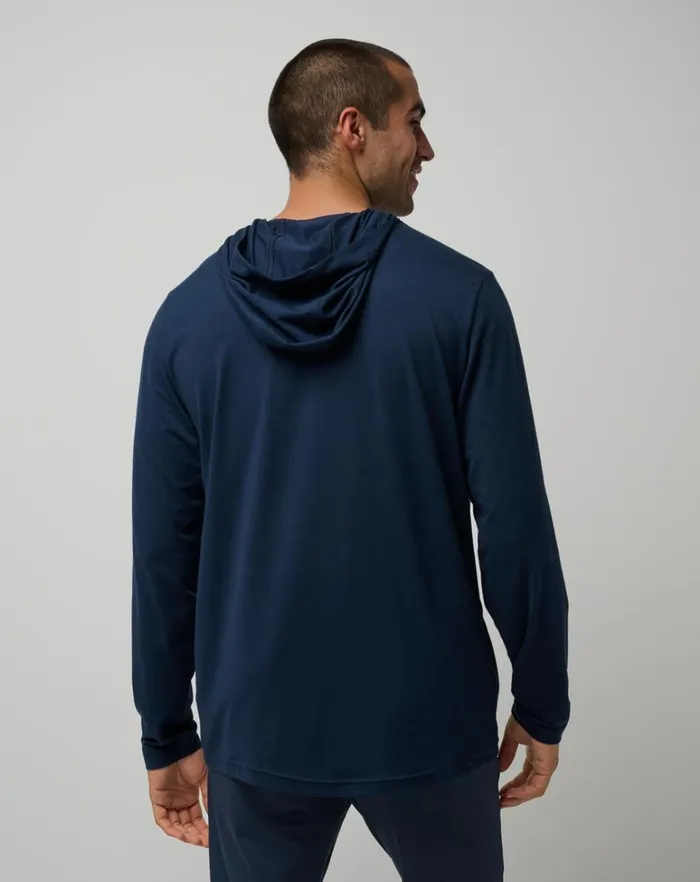 Men Hoodies and Sweatshirts TravisMathew DOUBLE TEAM HOODIE Total Eclipse Men Hoodies and Sweatshirts TravisMathew DOUBLE TEAM HOODIE Total Eclipse