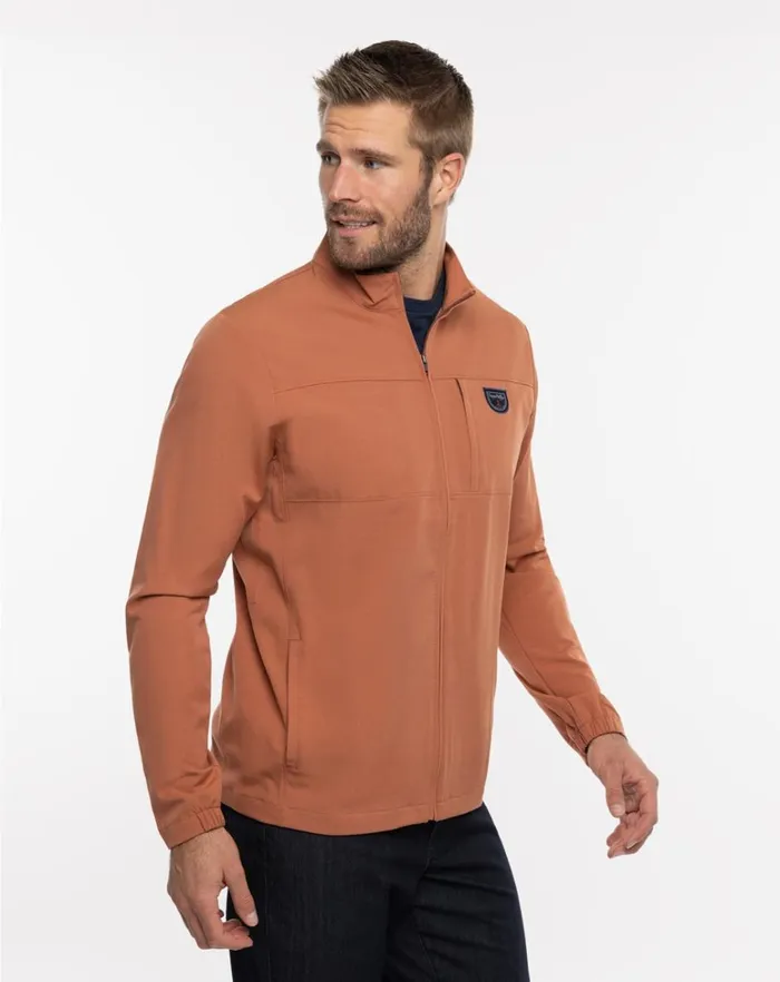 Men Hoodies and Sweatshirts TravisMathew QUICK CALL FULL ZIP Copper
