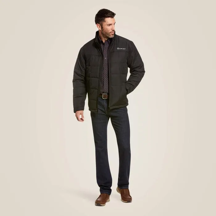 Men Jackets and Vests Ariat Crius Insulated Jacket Black Men Jackets and Vests Ariat Crius Insulated Jacket Black