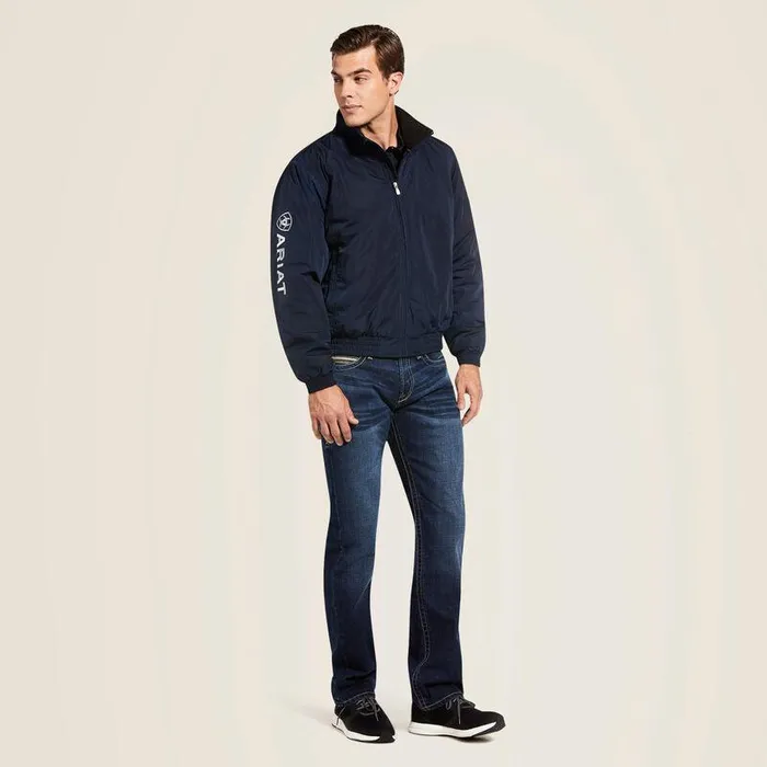 Men Jackets and Vests Ariat Team Insulated Jacket Navy