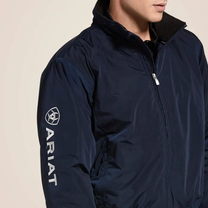 Men Jackets and Vests Ariat Team Insulated Jacket Navy