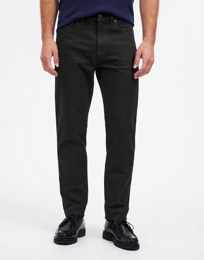 Men Jeans Madewell Relaxed Taper Jeans Black
