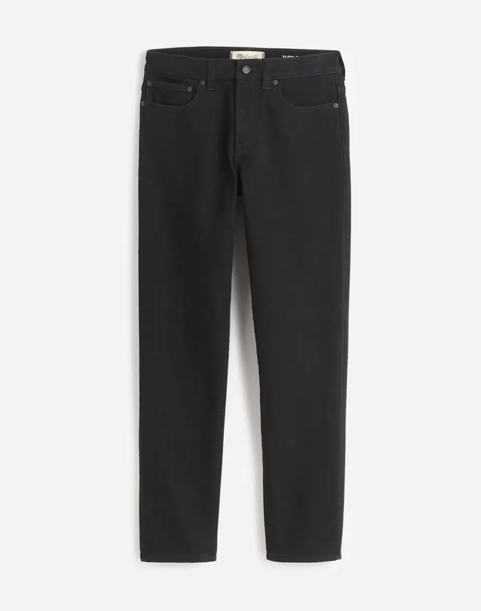 Men Jeans Madewell Relaxed Taper Jeans Black