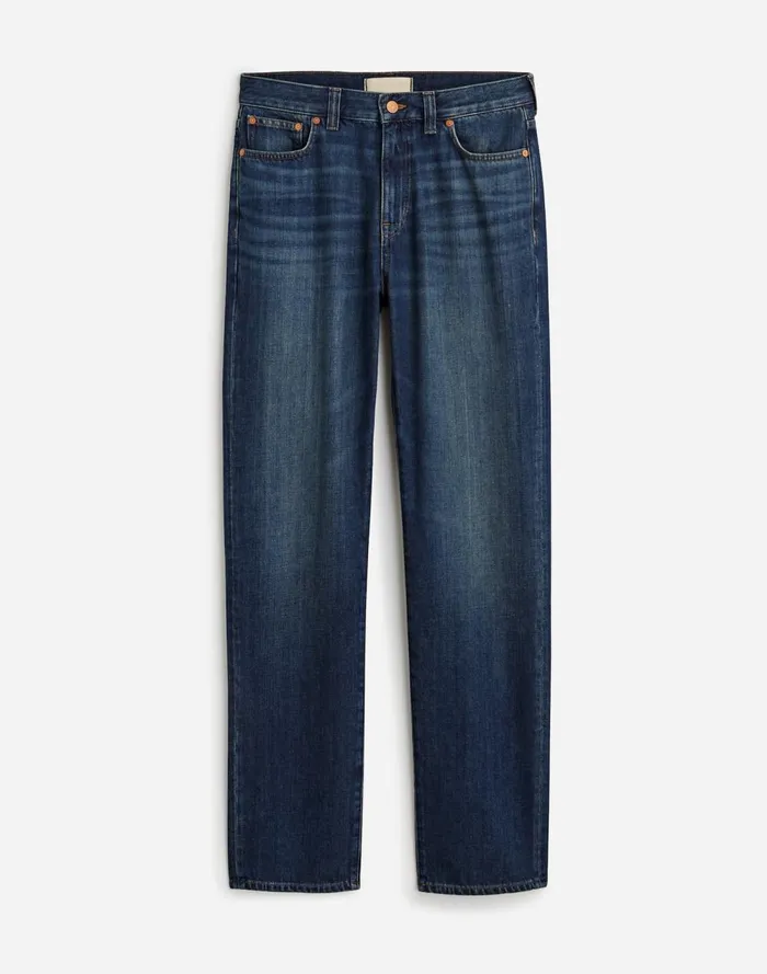 Men Jeans Madewell Relaxed Taper Jeans Leeds Wash