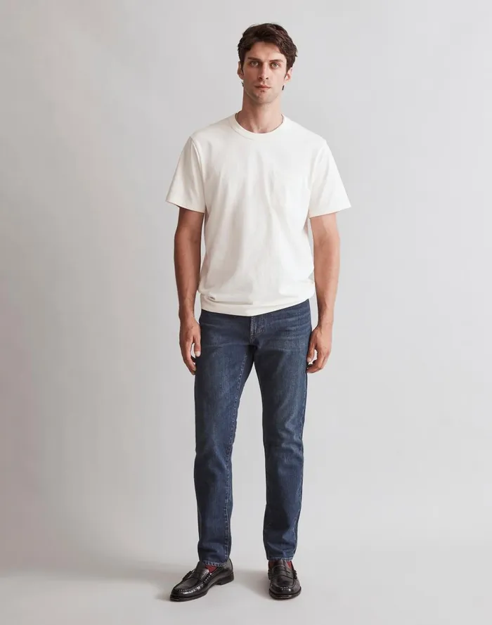 Men Jeans Madewell Slim Jeans Stratfield Wash