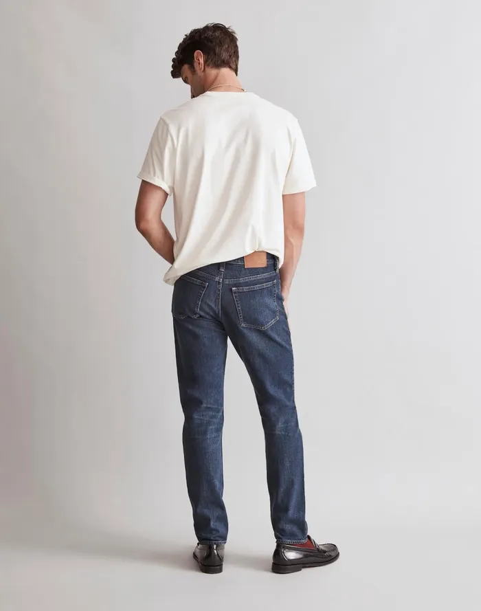 Men Jeans Madewell Slim Jeans Stratfield Wash
