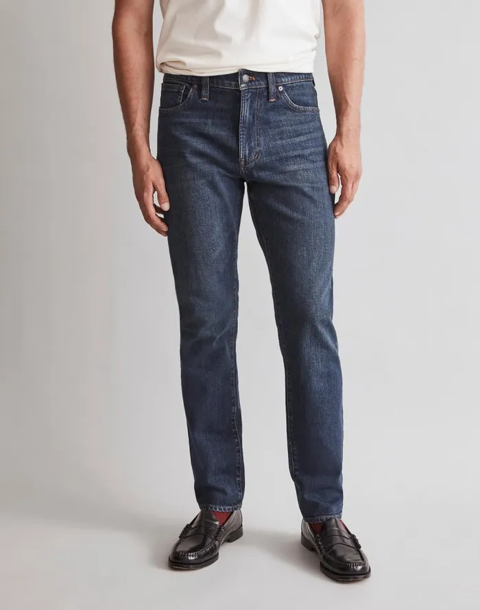 Men Jeans Madewell Slim Jeans Stratfield Wash
