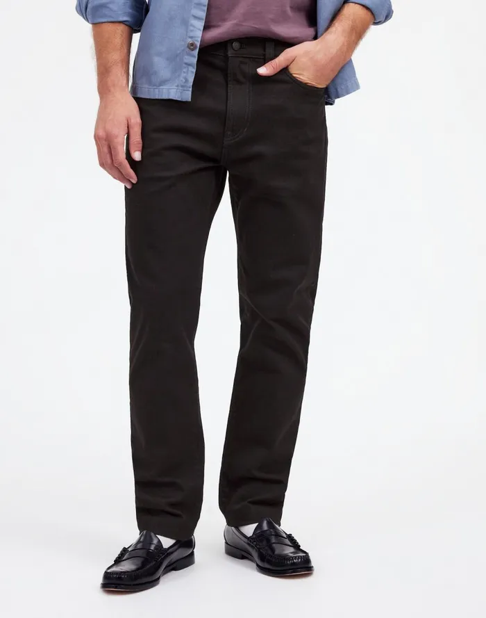 Men Jeans Madewell The 1991 StraightLeg Jean Black