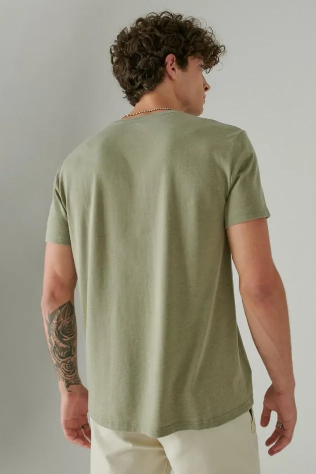 Men Lucky Brand Graphic Tees Best Buds Juice Oil Green