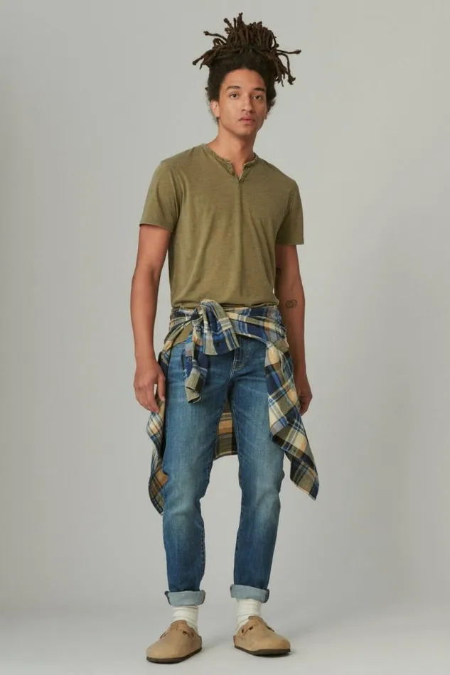 Men Lucky Brand Jeans 110 Slim Premium Coolmax Stretch Jean Spica
