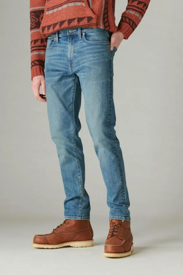 Men Lucky Brand Jeans 412 Athletic Slim Jean Gulf
