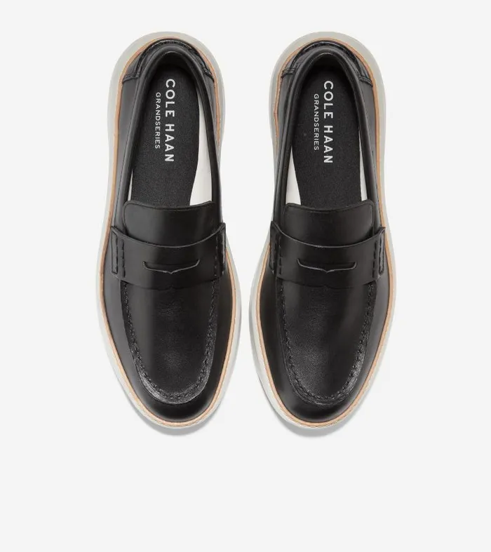 Men Men039s GrandPr Topspin Penny Loafer Black Cole Haan Loafers and Drivers Men Men039s GrandPr Topspin Penny Loafer Black Cole Haan Loafers and Drivers