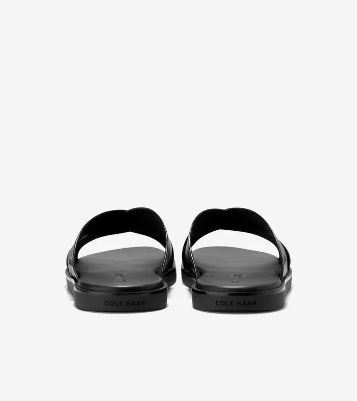 Men Men039s NANTUCKET CROSS STRAP SANDAL Black Cole Haan Sandals