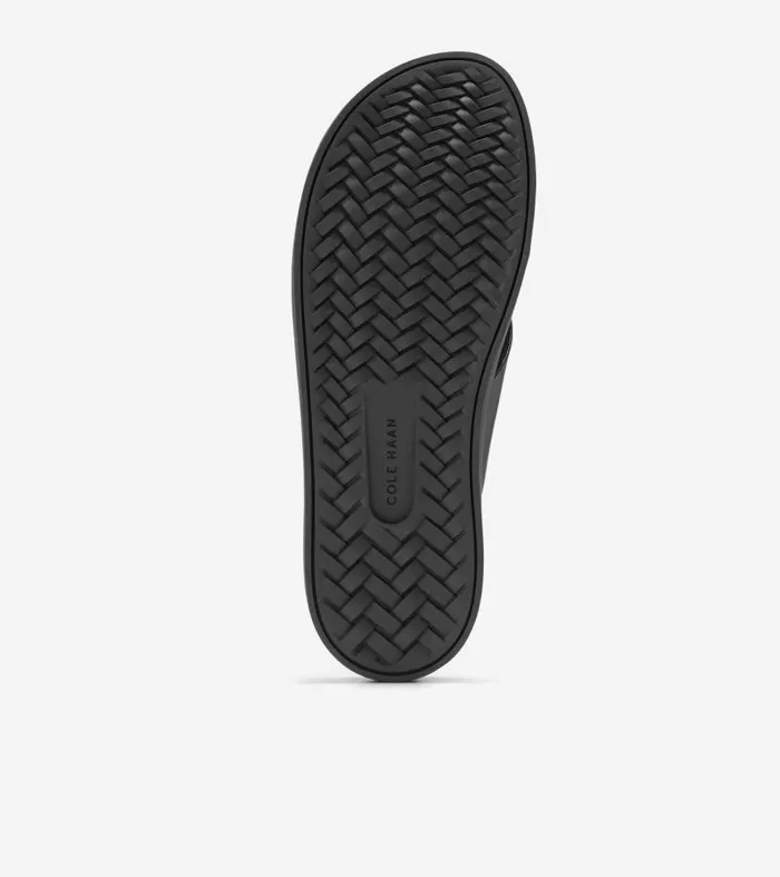 Men Men039s NANTUCKET CROSS STRAP SANDAL Black Cole Haan Sandals