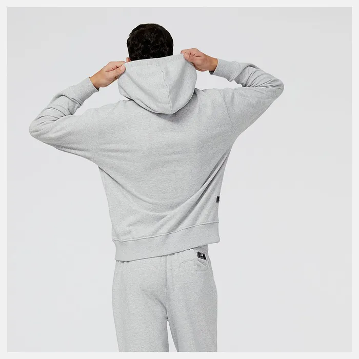 Men NB Hoops Fundamentals Hoodie Athletic Grey New Balance Hoodies and Sweatshirts Men NB Hoops Fundamentals Hoodie Athletic Grey New Balance Hoodies and Sweatshirts