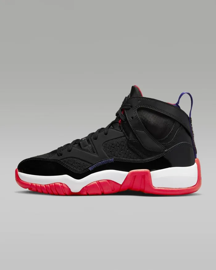 Men Nike All Shoes Jumpman Two Trey Blackdark Concordwhitetrue Red
