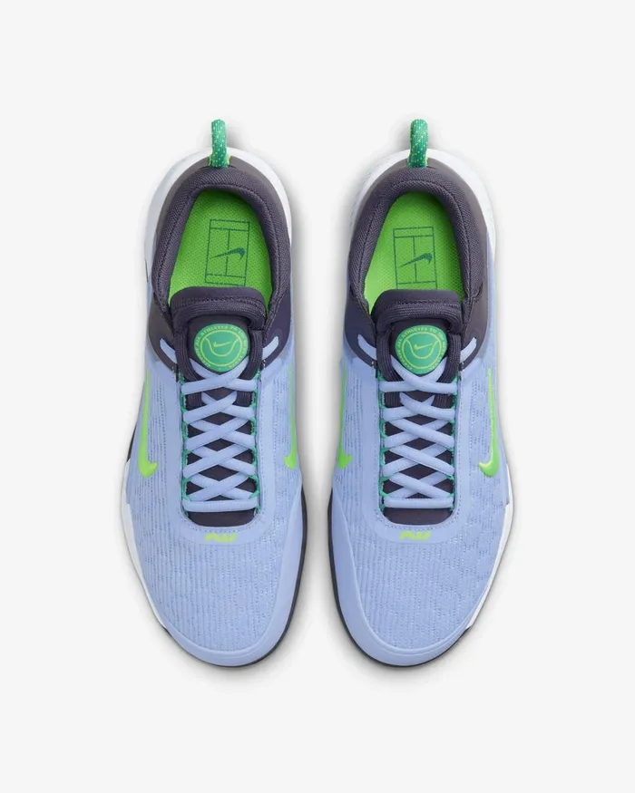 Men Nike All Shoes NikeCourt Air Zoom NXT Cobalt Blissgridironstadium Greengreen Strike