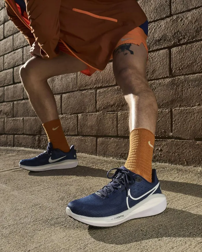 Men Nike All Shoes Vomero 17 Midnight Navyblackracer Bluepure Platinum