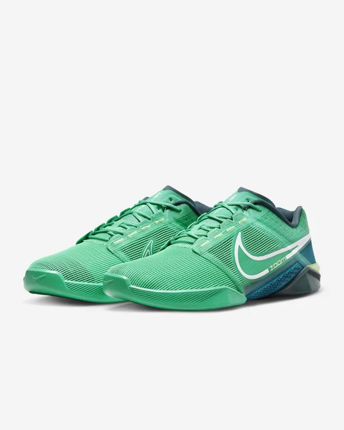 Men Nike All Shoes Zoom Metcon Turbo 2 Clear Jadegeode Tealdeep Junglewhite