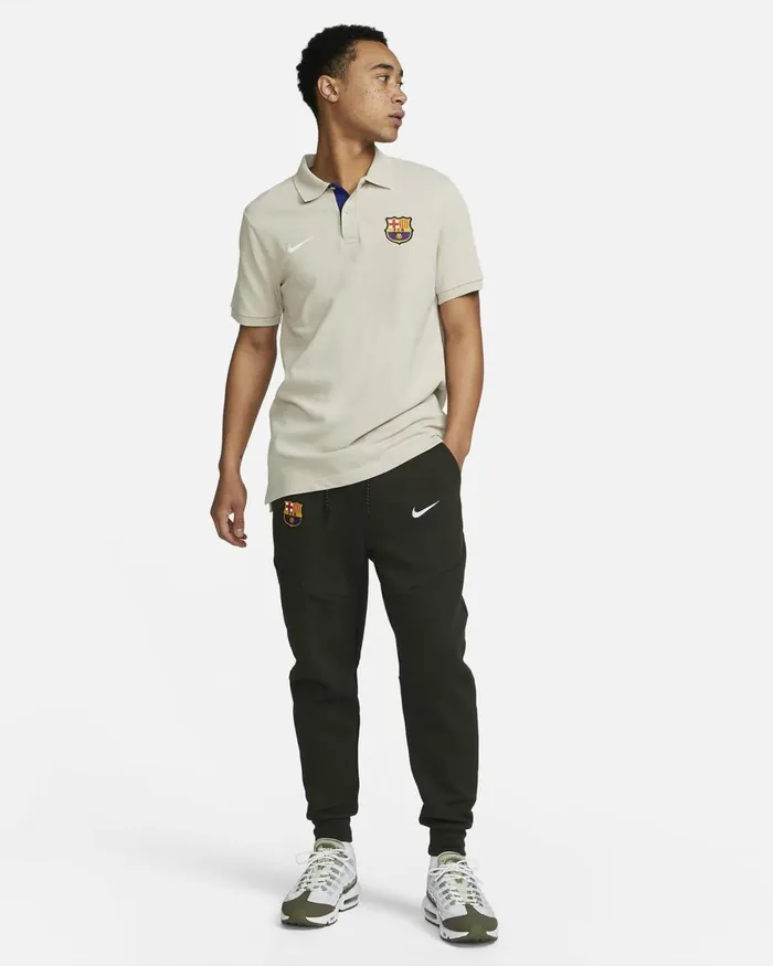 Men Nike All Sports FC Barcelona Tech Fleece Sequoiawhite