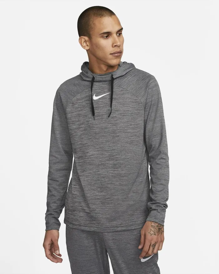 Men Nike Hoodies And Sweatshirts DriFIT Academy Blackpuresummit Whitewhite