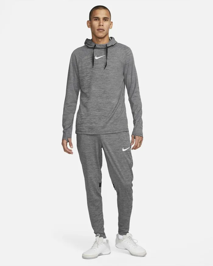 Men Nike Hoodies And Sweatshirts DriFIT Academy Blackpuresummit Whitewhite