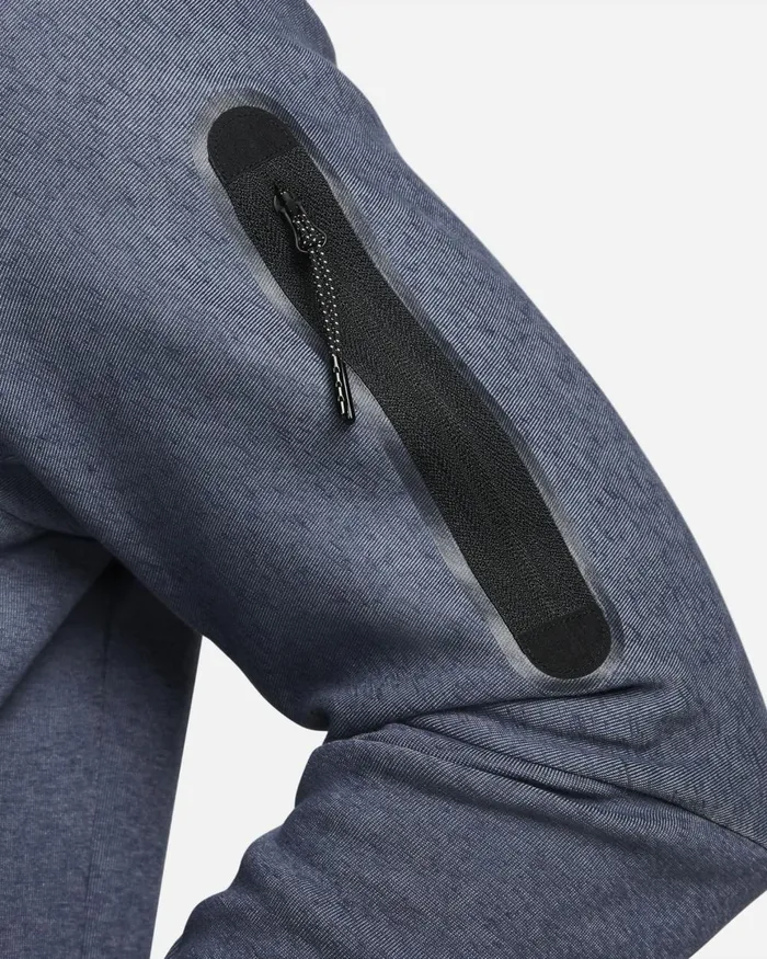 Men Nike Hoodies And Sweatshirts FC Barcelona Tech Fleece Windrunner Third Thunder Blueblack