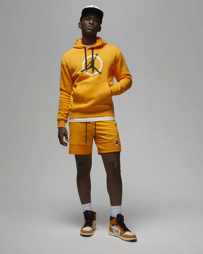 Men Nike Hoodies And Sweatshirts Jordan Flight MVP Sundial