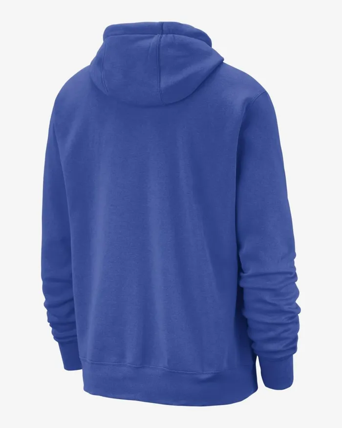 Men Nike Hoodies And Sweatshirts Milwaukee Bucks Club Fleece City Edition Game Royal