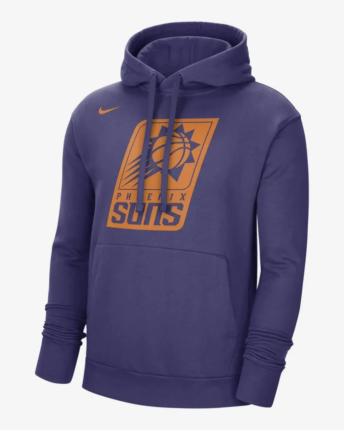 Men Nike Hoodies And Sweatshirts Phoenix Suns Essential New Orchid