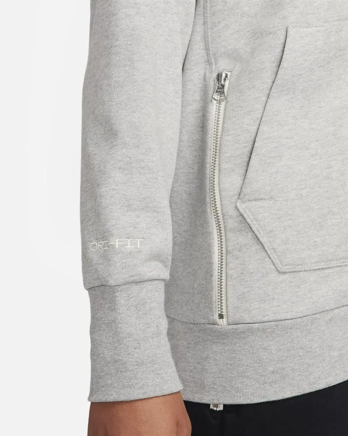 Men Nike Hoodies And Sweatshirts Standard Issue Dark Grey Heatherpale Ivory