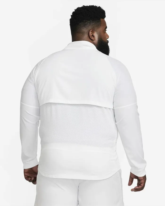 Men Nike Jackets DriFIT Rafa Whiteblack