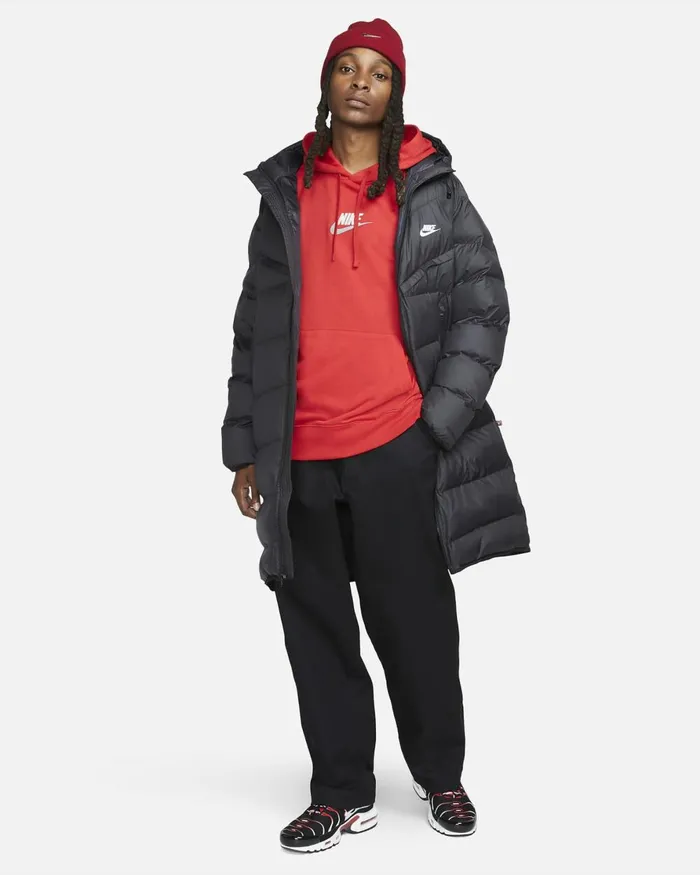 Men Nike Jackets Windrunner PrimaLoft Blacksail