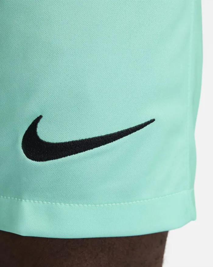 Men Nike Shorts FC Barcelona 202324 Stadium Third Light Aquablack