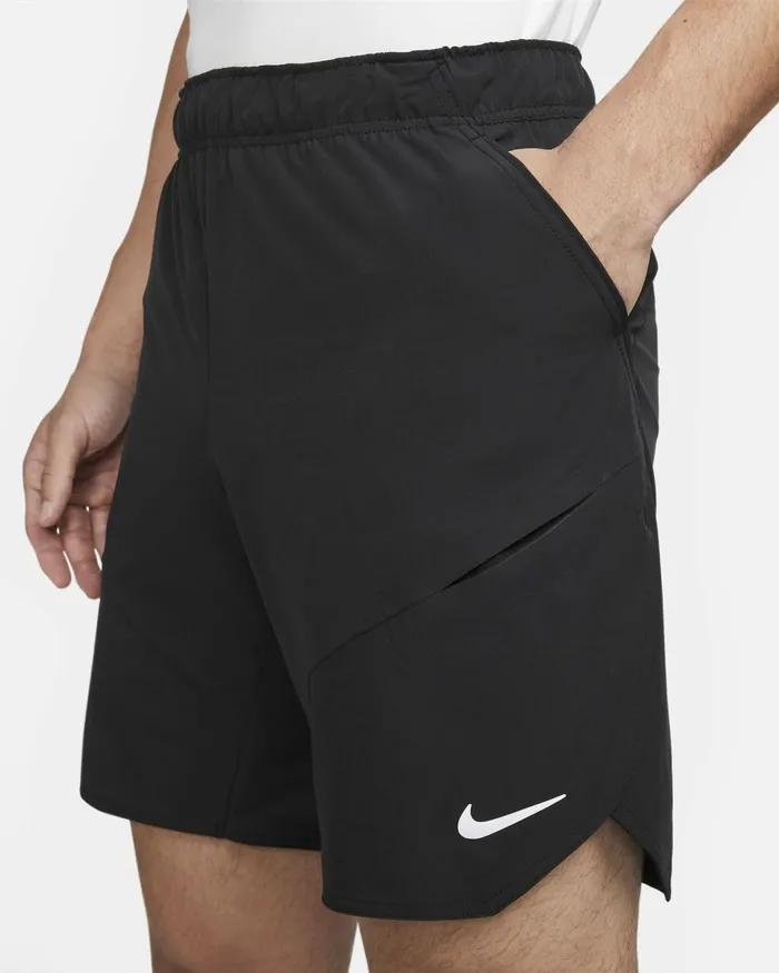 Men Nike Shorts NikeCourt DriFIT Advantage Blackwhite