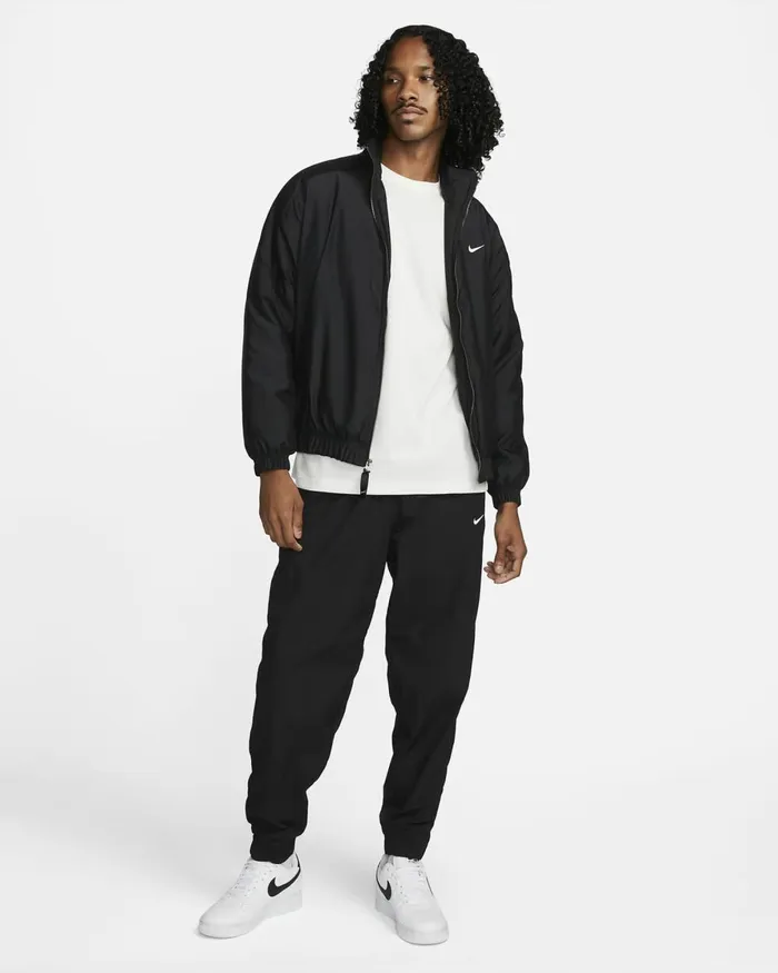 Men Nike Tops And TShirts Solo Swoosh Phantomwhite