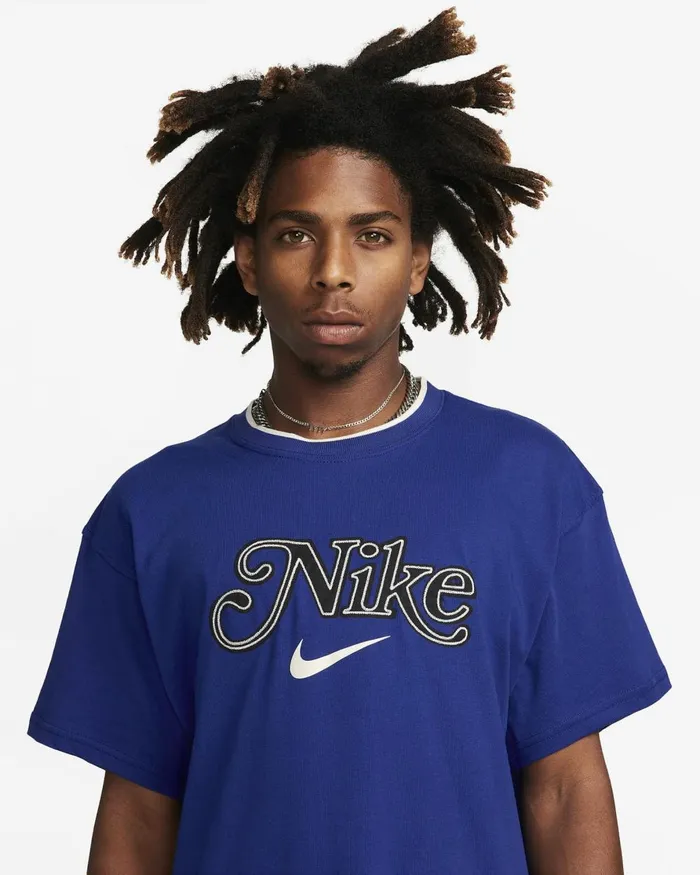Men Nike Tops And TShirts Sportswear Deep Royal Blue