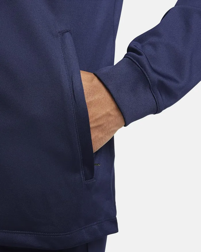 Men Nike Tracksuits Paris SaintGermain Strike Blackened Blueblackened Blueblackened Bluegold Suede