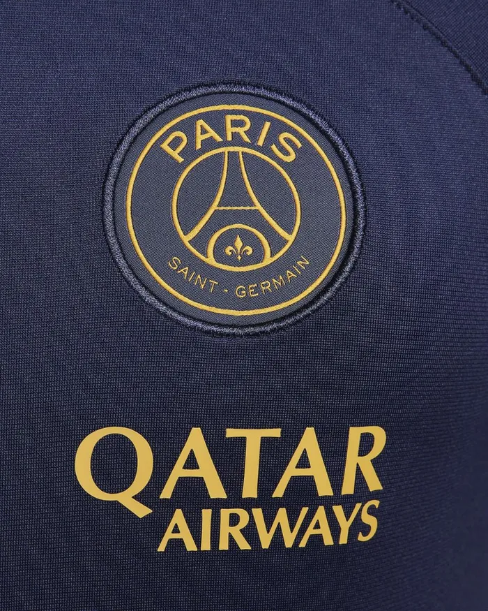Men Nike Tracksuits Paris SaintGermain Strike Blackened Blueblackened Blueblackened Bluegold Suede