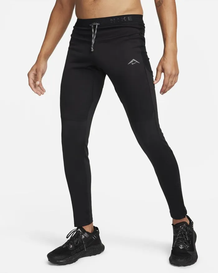 Men Nike Trousers And Tights Lunar Ray Blackblackwhite