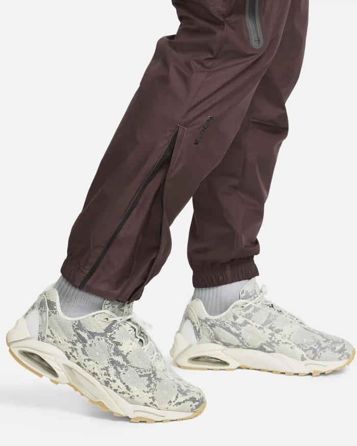 Men Nike Trousers And Tights NOCTA Dark Wineblackblack