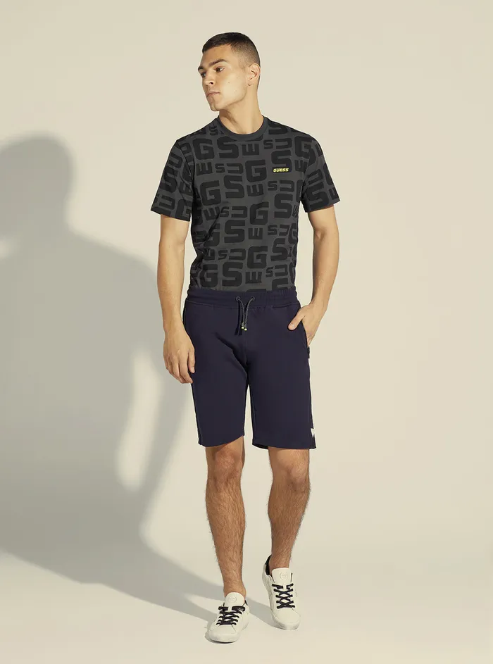 Men Pants and Shorts GUESS Blue Terrell Active Shorts