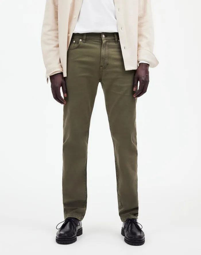 Men Pants Madewell The Athletic Allday Slim Pant Deep Green