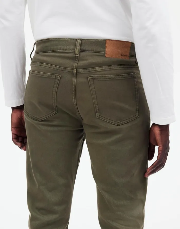 Men Pants Madewell The Athletic Allday Slim Pant Deep Green
