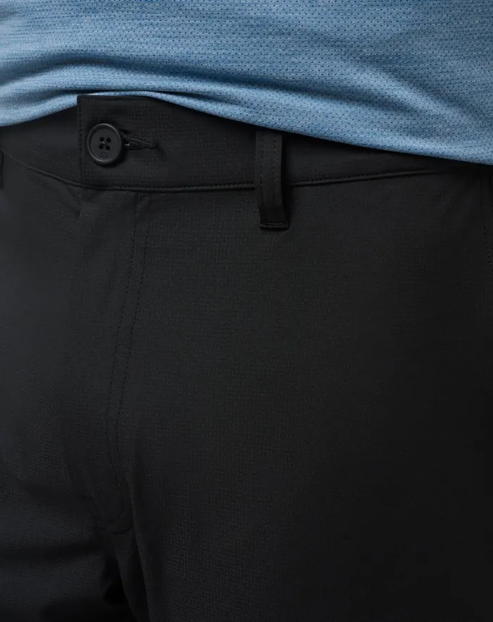 Men Pants TravisMathew OPEN TO CLOSE JOGGER Black