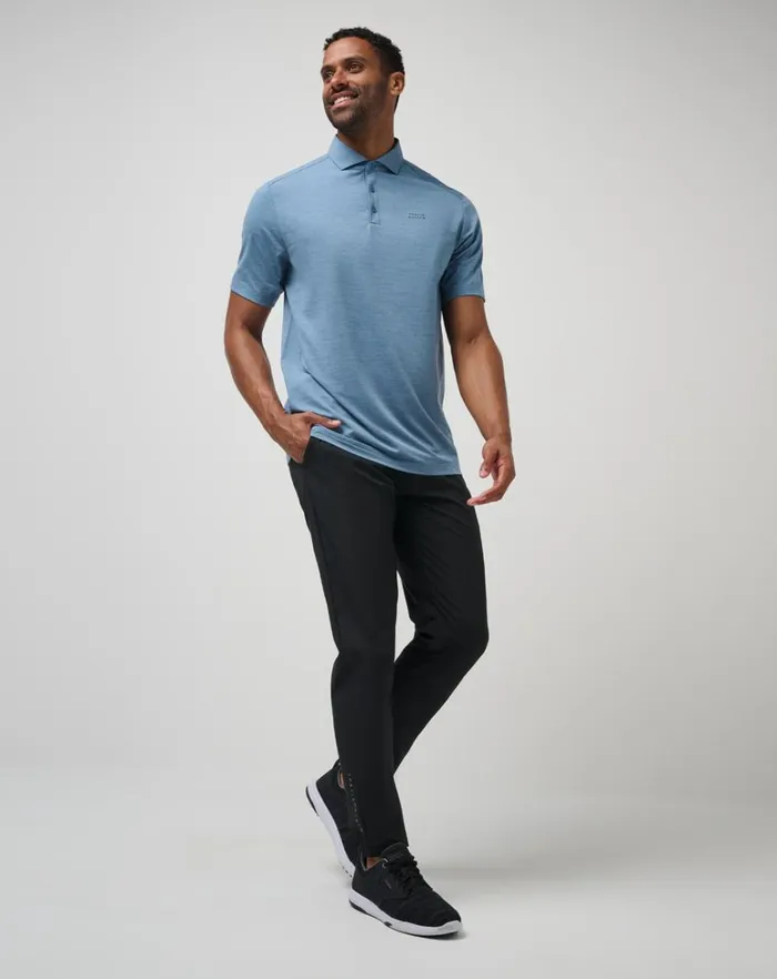 Men Pants TravisMathew OPEN TO CLOSE JOGGER Black