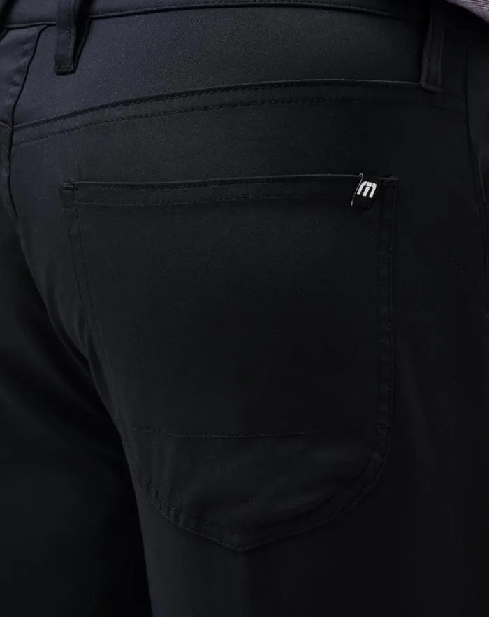 Men Pants TravisMathew OPEN TO CLOSE PANT Black Men Pants TravisMathew OPEN TO CLOSE PANT Black