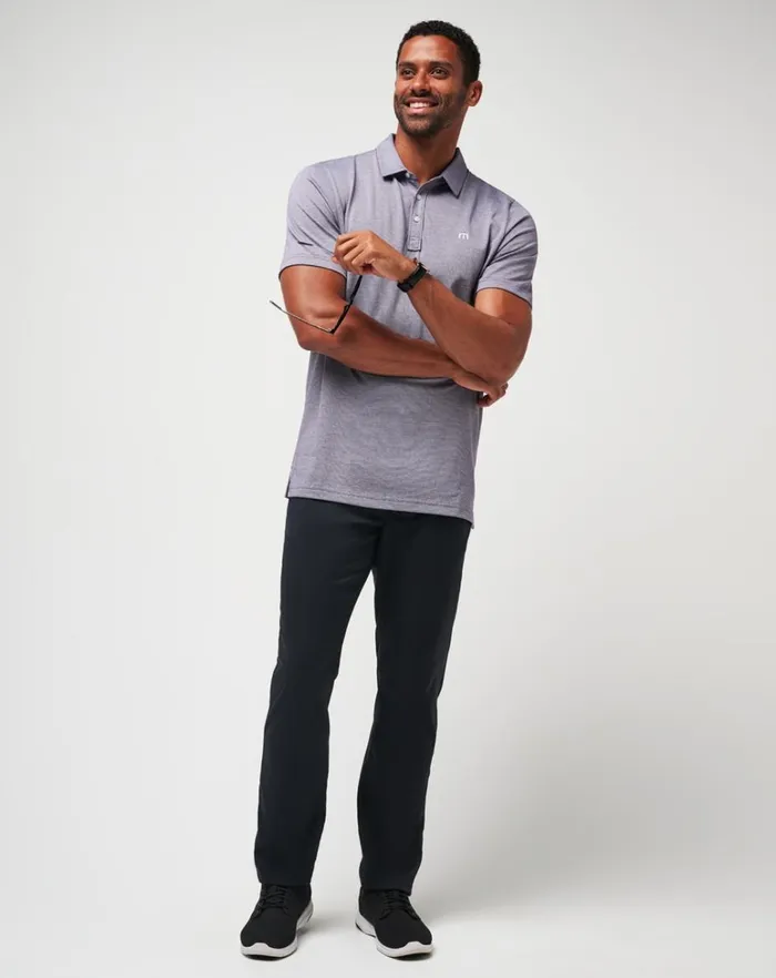 Men Pants TravisMathew OPEN TO CLOSE PANT Black Men Pants TravisMathew OPEN TO CLOSE PANT Black