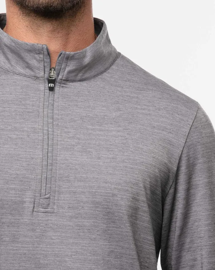 Men Quarter Zips TravisMathew HAVASU 20 QUARTER ZIP Sleetquiet Shade Men Quarter Zips TravisMathew HAVASU 20 QUARTER ZIP Sleetquiet Shade